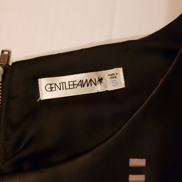 Gentle Fawn black faux leather dress - Picture 4 of 7